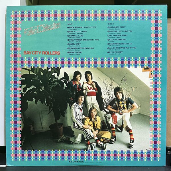 Bay City Rollers – Rock N' Roll Love Letter 黑膠唱片背面