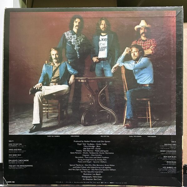 The Flying Burrito Bros – Flying Again 黑膠唱片背面