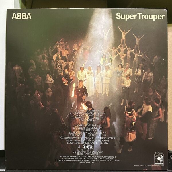 ABBA – Super Trouper,ABBA 黑膠,ABBA LP,ABBA
