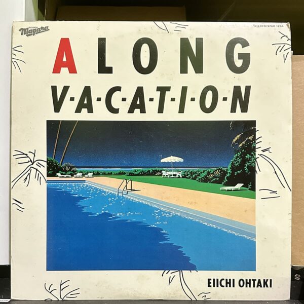 大滝詠一 – A Long Vacation ロング・バケイション 黑膠唱片正面