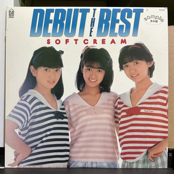 Soft Cream – Debut The Best 黑膠唱片正面