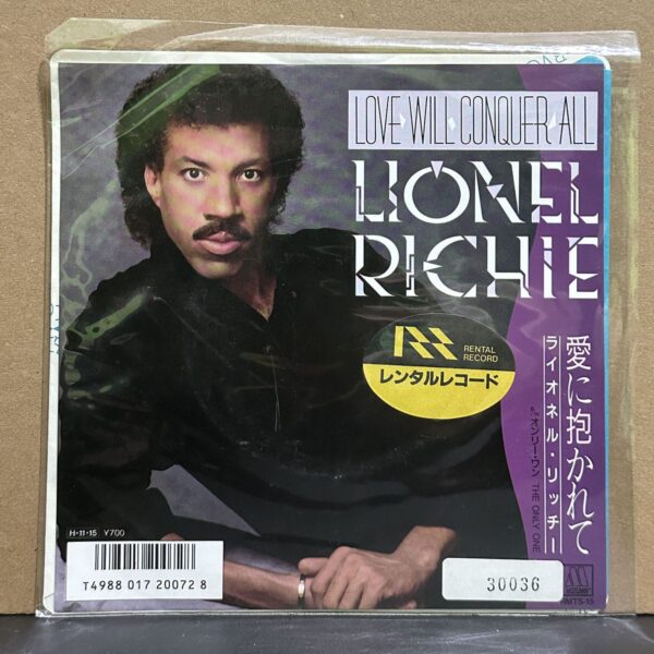 Lionel Richie – Love Will Conquer All 黑膠唱片正面