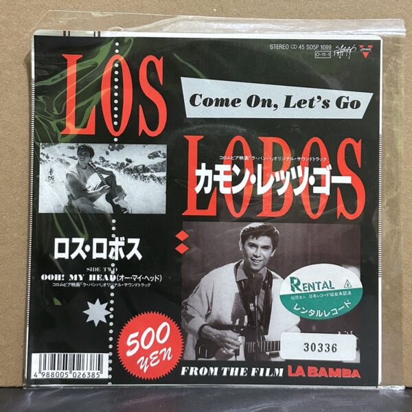 Los Lobos – Come On, Let's Go 黑膠唱片正面