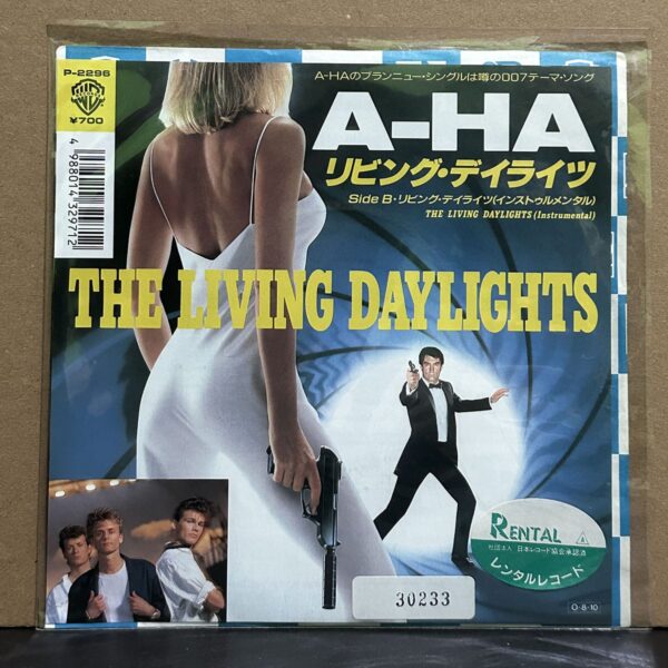 a-ha – The Living Daylights 黑膠唱片正面