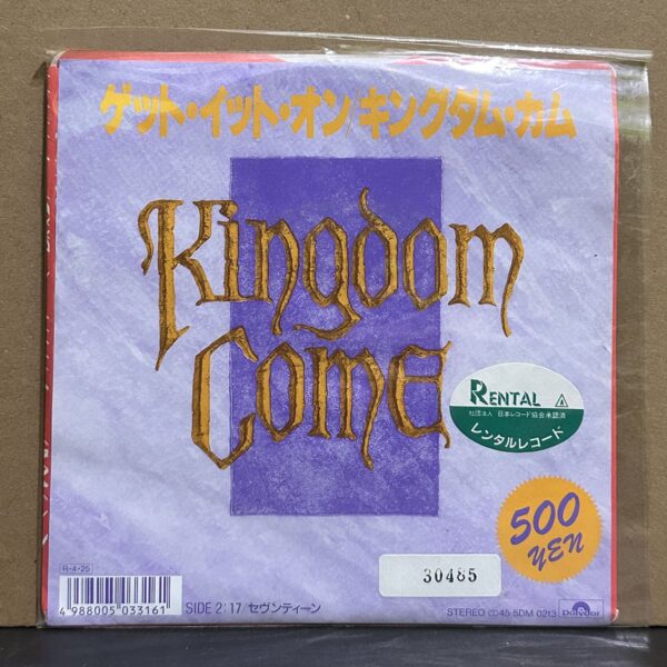 Kingdom Come – Get It On 黑膠唱片正面