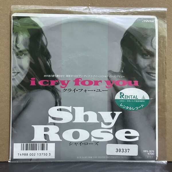 Shy Rose – I Cry For You 黑膠唱片正面