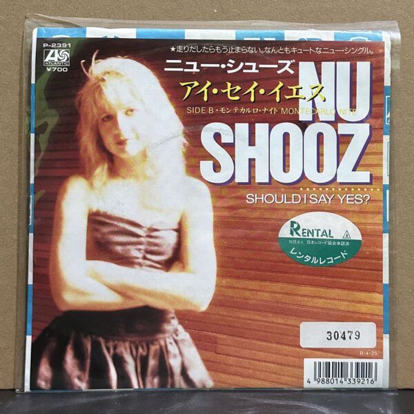 Nu Shooz – Should I Say Yes? 黑膠唱片正面