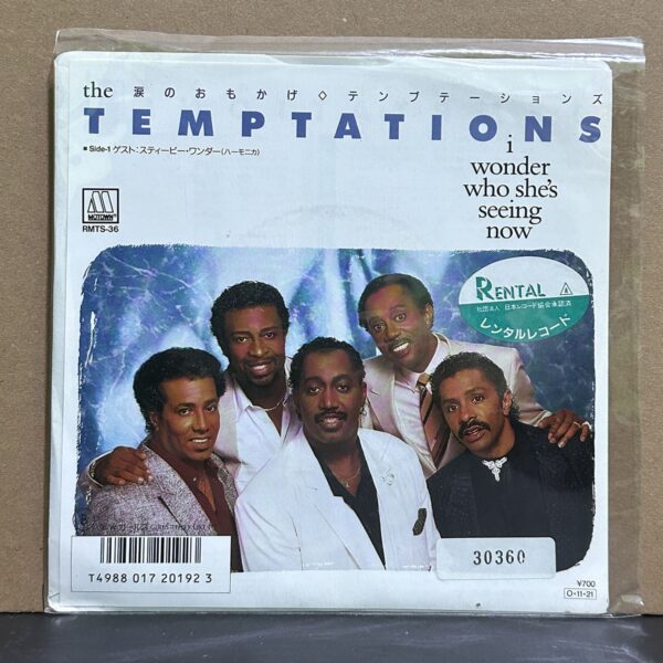 The Temptations – I Wonder Who She's Seeing Now 黑膠唱片正面