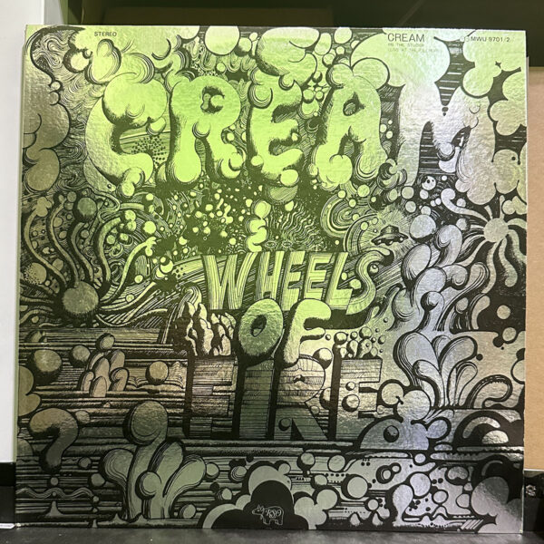 Cream – Wheels Of Fire 黑膠唱片正面