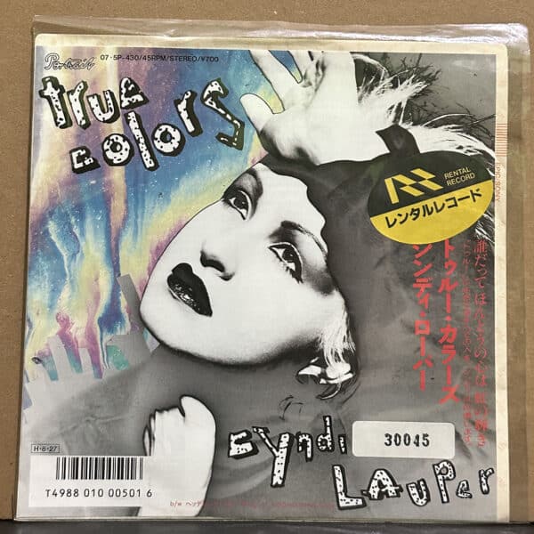 Cyndi Lauper – True Colors 黑膠唱片正面