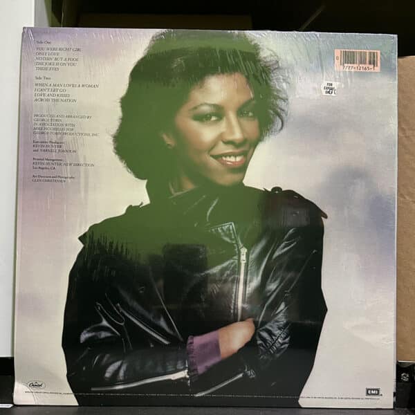 Natalie Cole – Happy Love 黑膠唱片背面