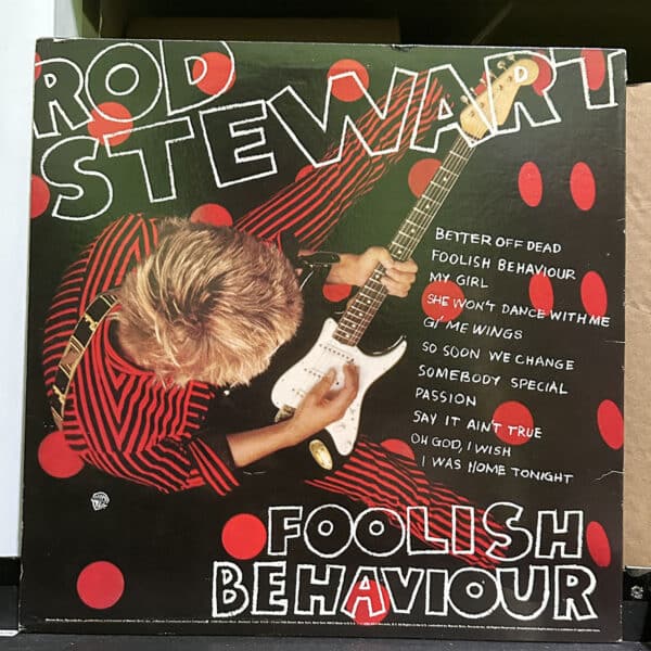 Rod Stewart – Foolish Behaviour 黑膠唱片正面