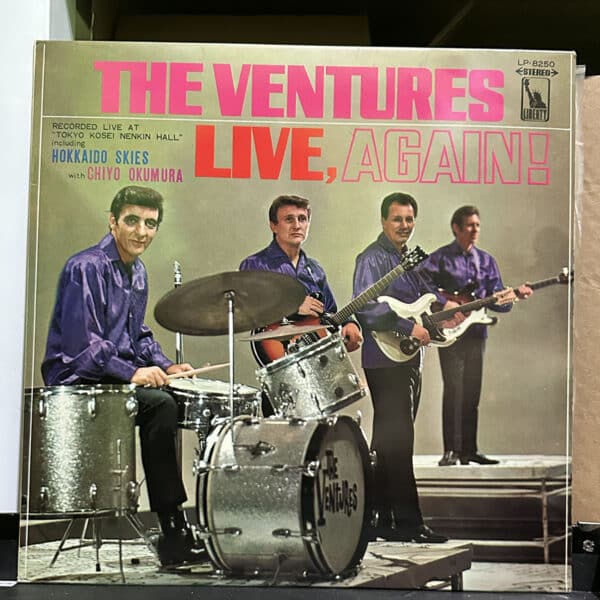 The Ventures – Live Again! 黑膠唱片正面