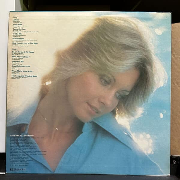 Olivia Newton-John – Come On Over 黑膠唱片背面