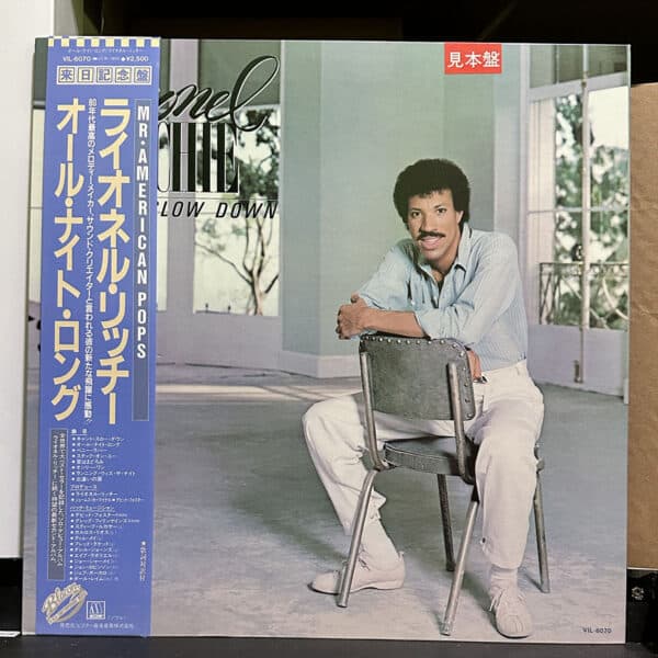 Lionel Richie – Can't Slow Down 黑膠唱片正面