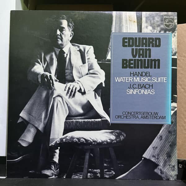 Eduard Van Beinum – Handel water music suite,Eduard Van Beinum 黑膠,Eduard Van Beinum LP,Eduard Van Beinum