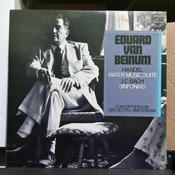 Eduard Van Beinum – Handel water music suite 黑膠唱片正面