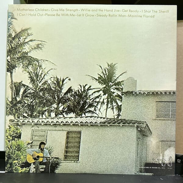 Eric Clapton – 461 Ocean Boulevard 黑膠唱片背面