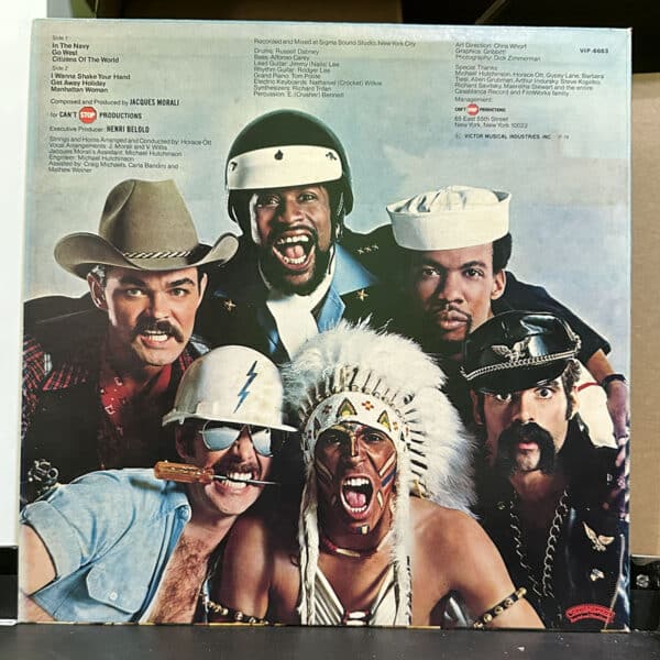 Village People – Go West 黑膠唱片背面