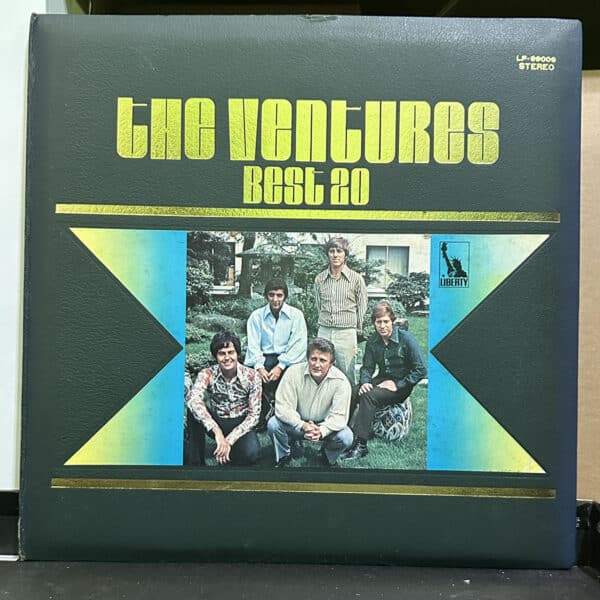 The Ventures – Best 20 黑膠唱片正面