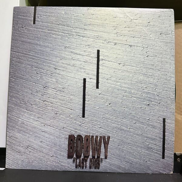 Boøwy – Last Gigs 黑膠唱片正面