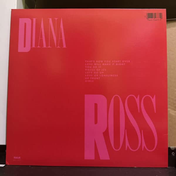 Diana Ross – Ross 黑膠唱片背面