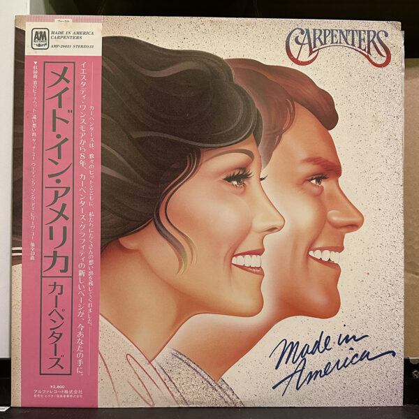 Carpenters – Made In America 黑膠唱片正面