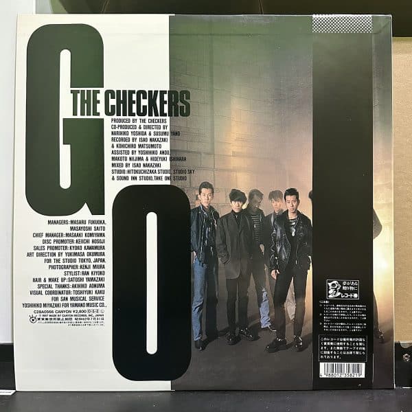 The Checkers – Go 黑膠唱片背面