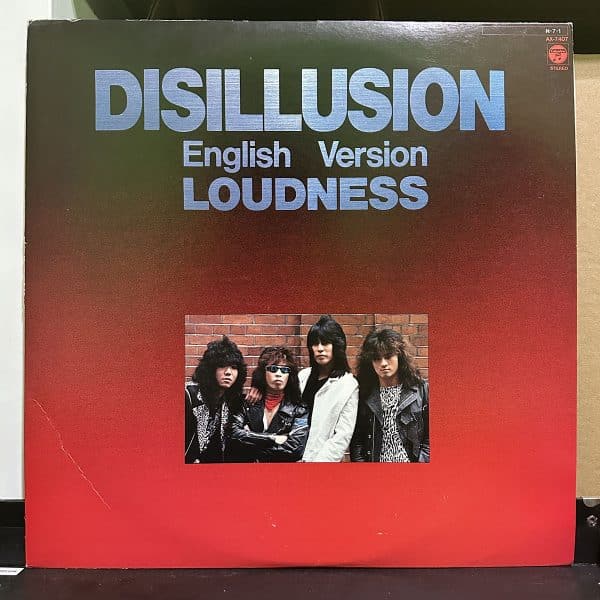 Loudness – English Version 黑膠唱片正面