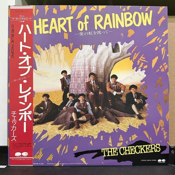 The Checkers – Heart Of Rainbow 〜愛の虹を渡って〜/ブルー・パシフィック 黑膠唱片背面