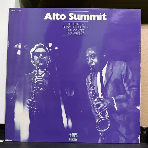 Lee Konitz / Pony Poindexter / Phil Woods / Leo Wright – Alto Summit 黑膠唱片正面