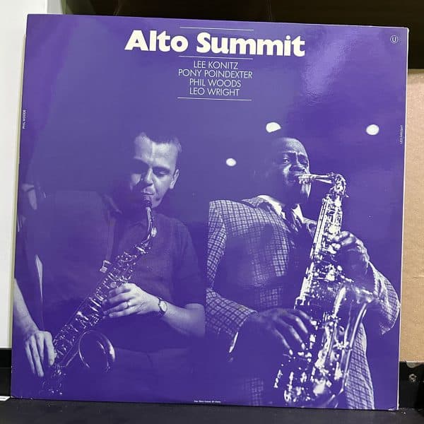 Lee Konitz / Pony Poindexter / Phil Woods / Leo Wright – Alto Summit 黑膠唱片背面