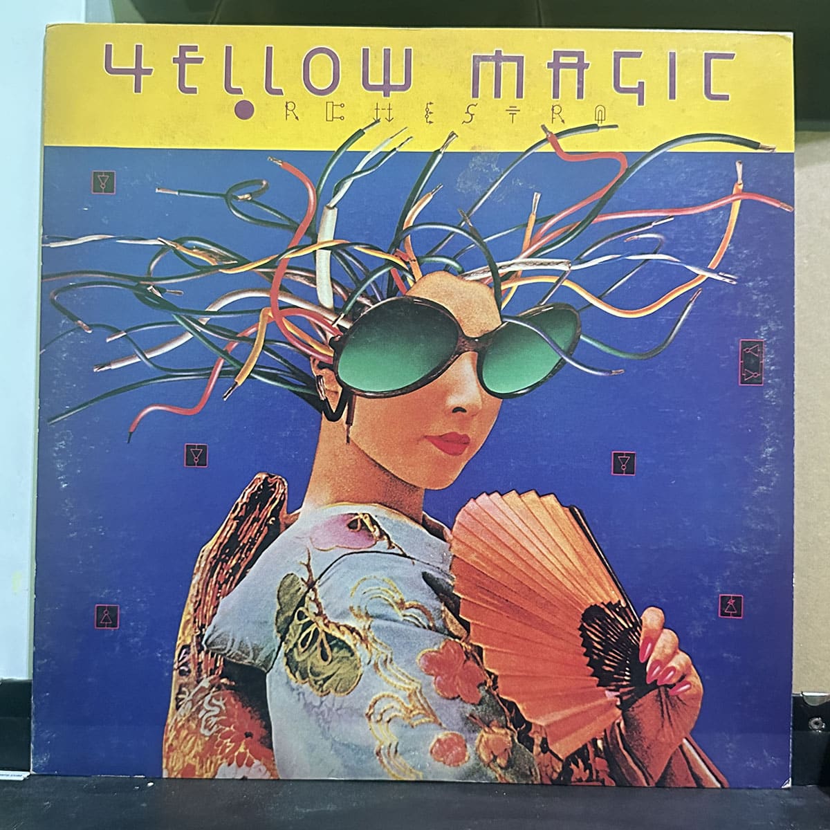 YMO – Yellow Magic Orchestra イエロー・マジック・オーケストラ 黑膠唱片正面