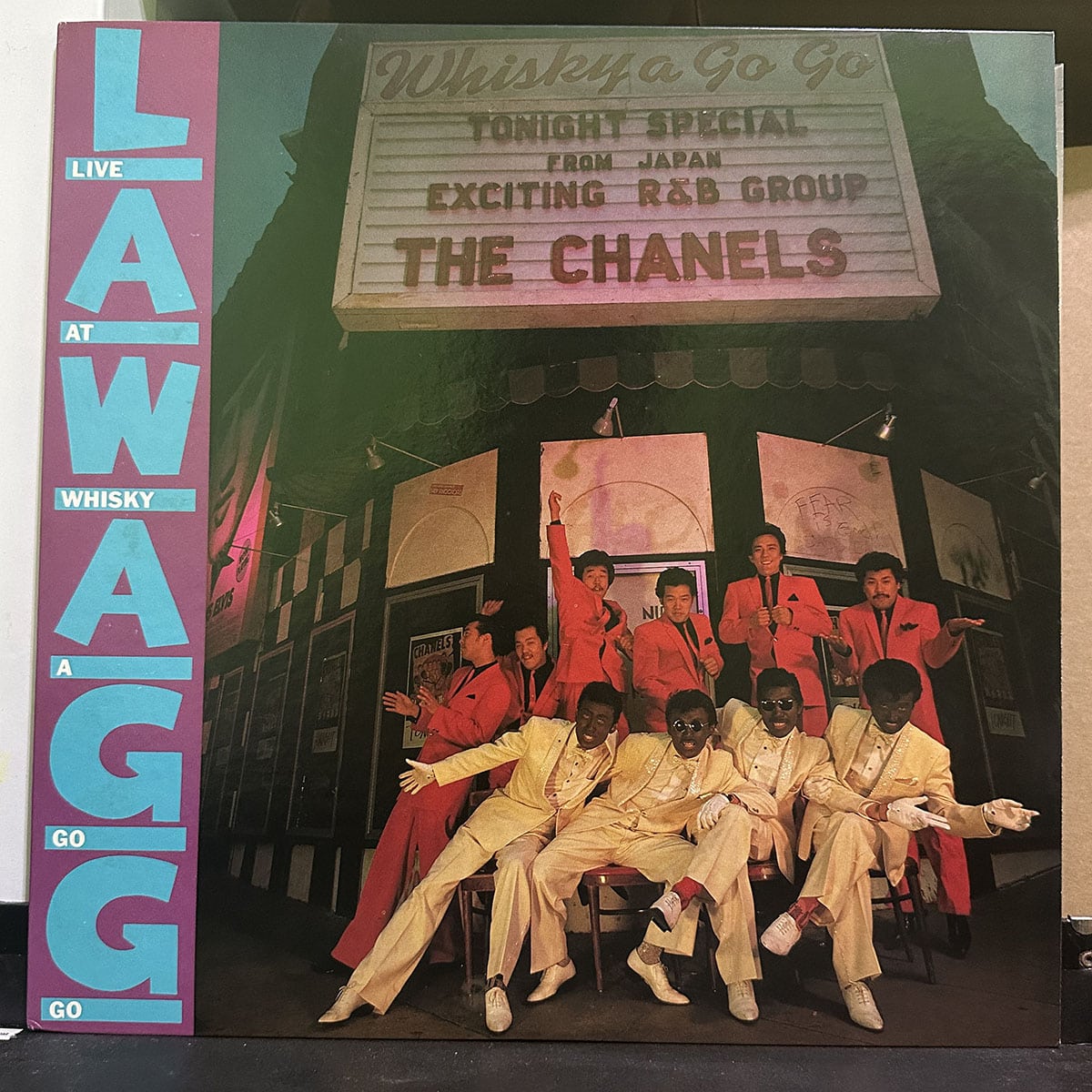 The Chanels – Live At Whisky A Go Go ライヴ・アット・ウィスキー・ア・ゴーゴー 黑膠唱片正面