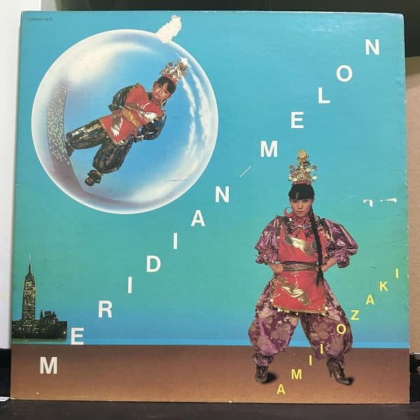 尾崎亜美 – Meridian-Melon メリディアン メロン 黑膠唱片正面