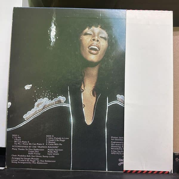 Donna Summer – A Love Trilogy 黑膠唱片背面