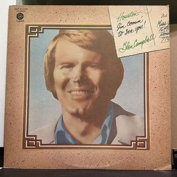 Glen Campbell – (I'm Comin' To See You!) 黑膠唱片正面