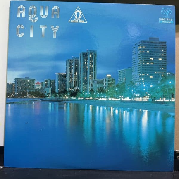 杉山清貴 & Omega Tribe – Aqua City 黑膠唱片正面