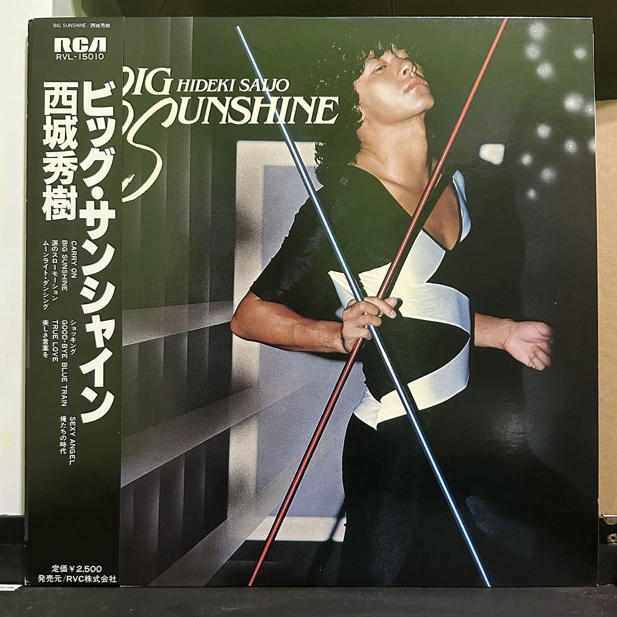 西城秀樹 – Big Sunshine 黑膠唱片正面