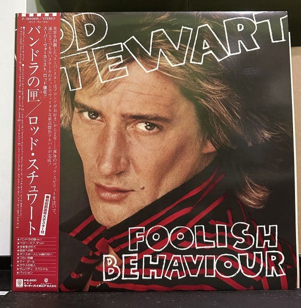 Rod Stewart – Foolish Behaviour 黑膠唱片正面