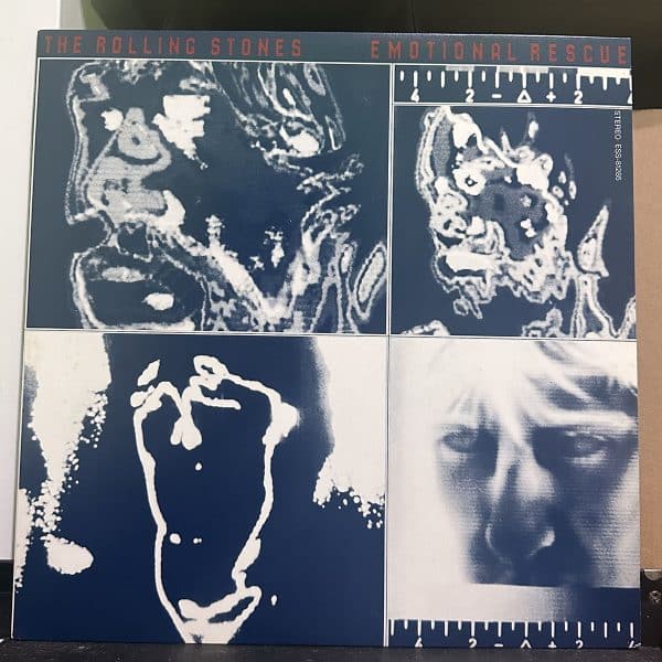 The Rolling Stones – Emotional Rescue 黑膠唱片正面