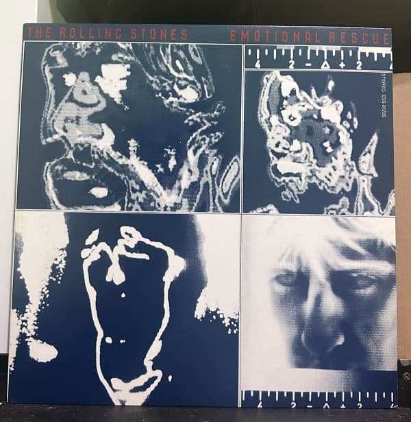 The Rolling Stones – Emotional Rescue 黑膠唱片正面