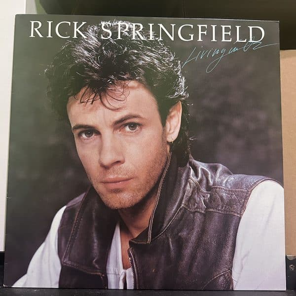 Rick Springfield – Living In Oz 黑膠唱片正面