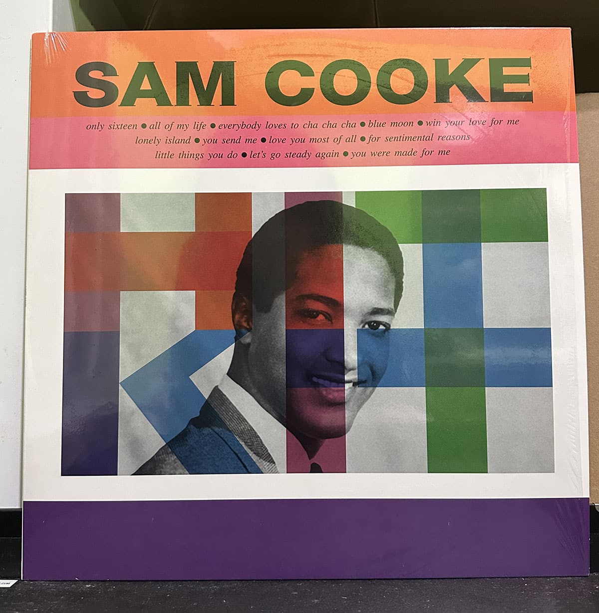 Sam Cooke – Hit Kit 黑膠唱片正面