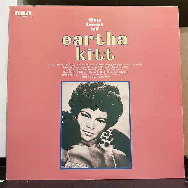 Eartha Kitt – Best Of Eartha Kitt 黑膠唱片正面