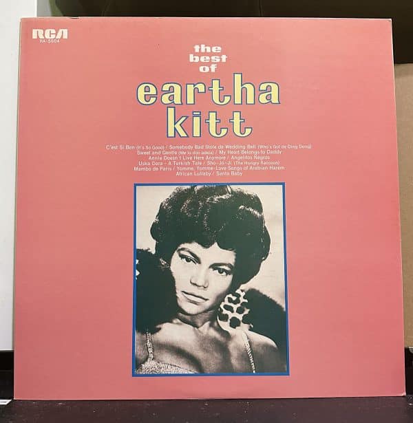 Eartha Kitt – Best Of Eartha Kitt 黑膠唱片正面