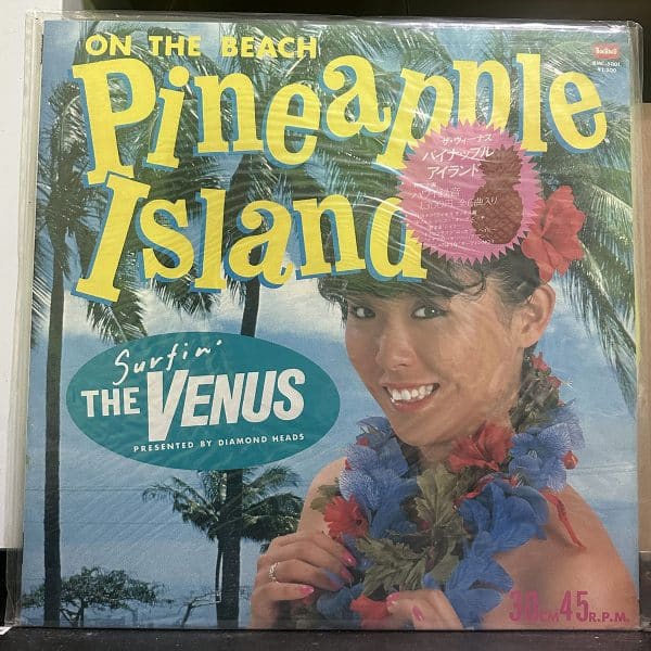 The Venus – On The Beach Pineappple Island 黑膠唱片正面