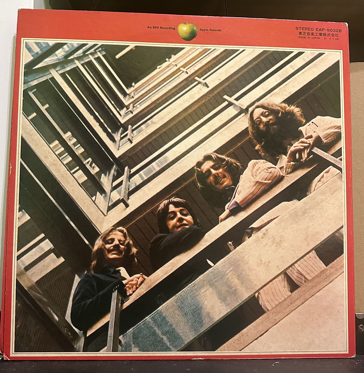 The Beatles – 1962-1966 黑膠唱片背面