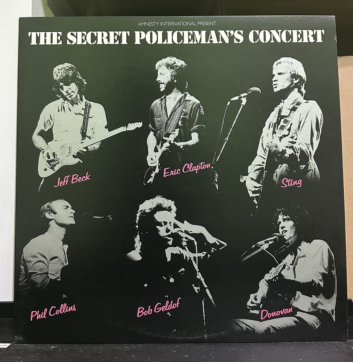 The Secret Policeman's Concert 黑膠唱片正面