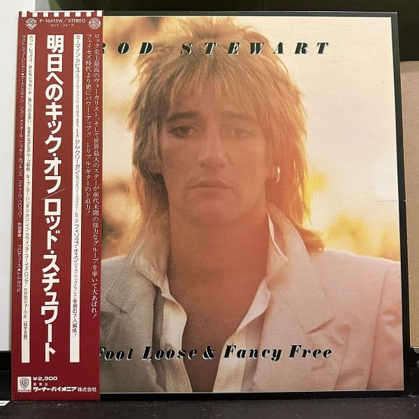 Rod Stewart – Foot Loose & Fancy Free 黑膠唱片正面